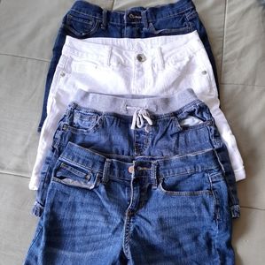 SOLD Lot of GIRLS denim shorts